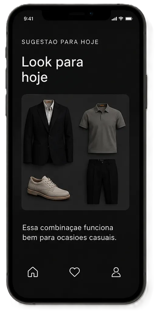 Tela look do dia